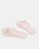 Women Pink Flower Trim Flip Flop sold by Redtag