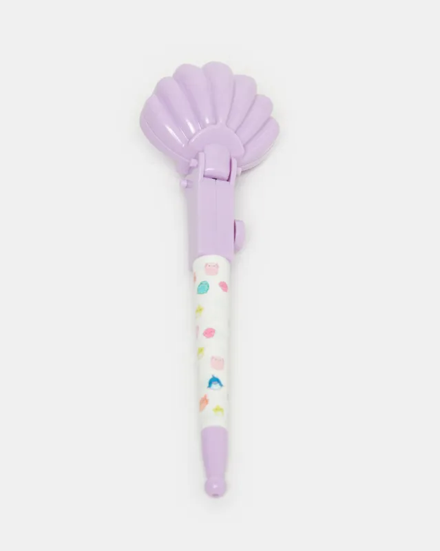 Purple Printed Ball Pen sold by Redtag