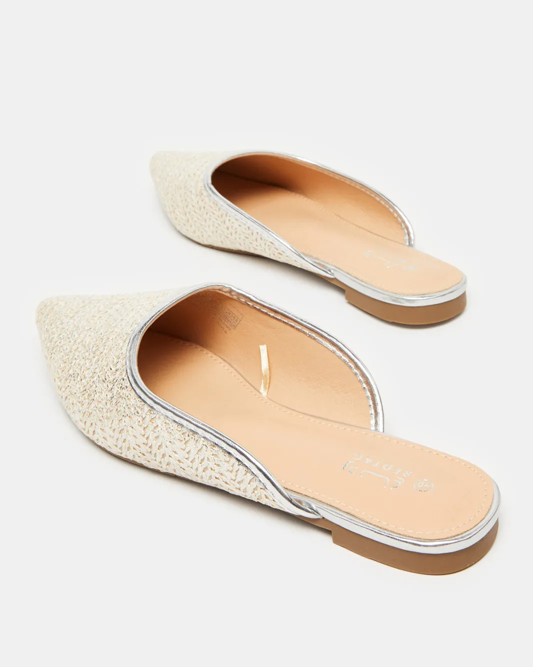 Women Beige Comfort Buckle Trim Mule sold by Redtag product image thumbnail 4