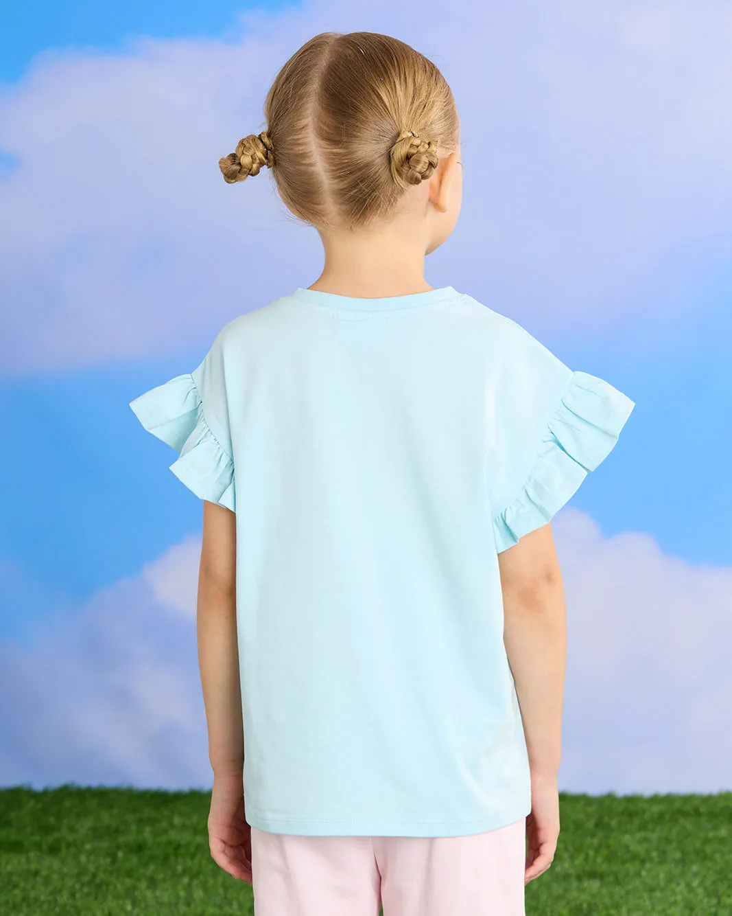 Girls Blue My Little Pony Glitter Printed T-Shirt sold by Redtag product image thumbnail 3