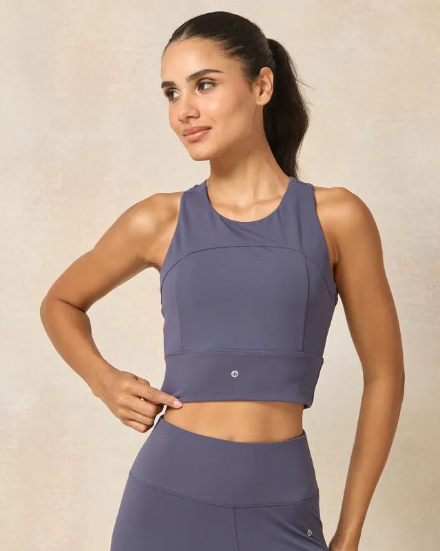 Women Navy Active Sports Bra sold by Redtag