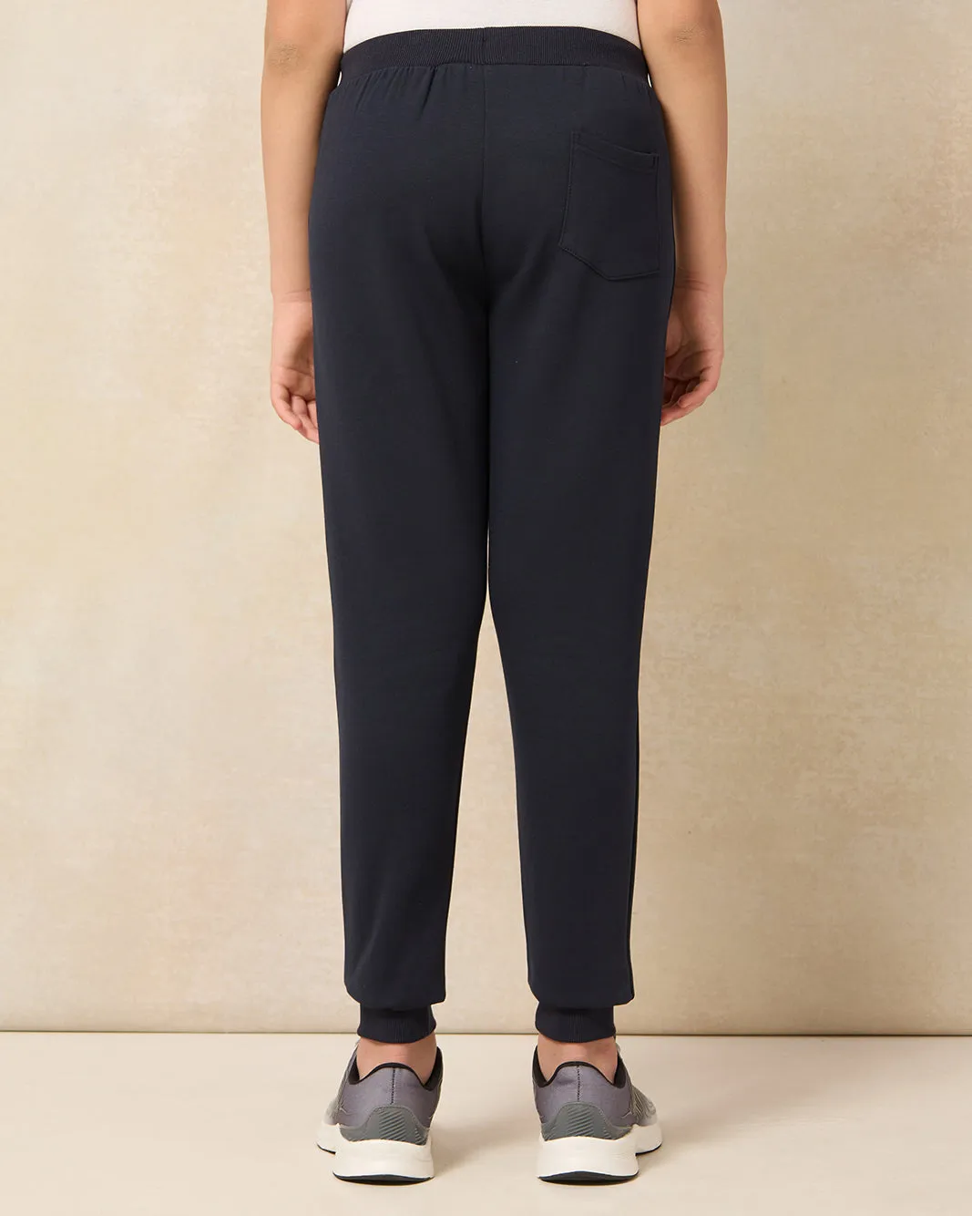 Senior Boys Navy Tiger Flock Print Active Pants sold by Redtag product image thumbnail 3