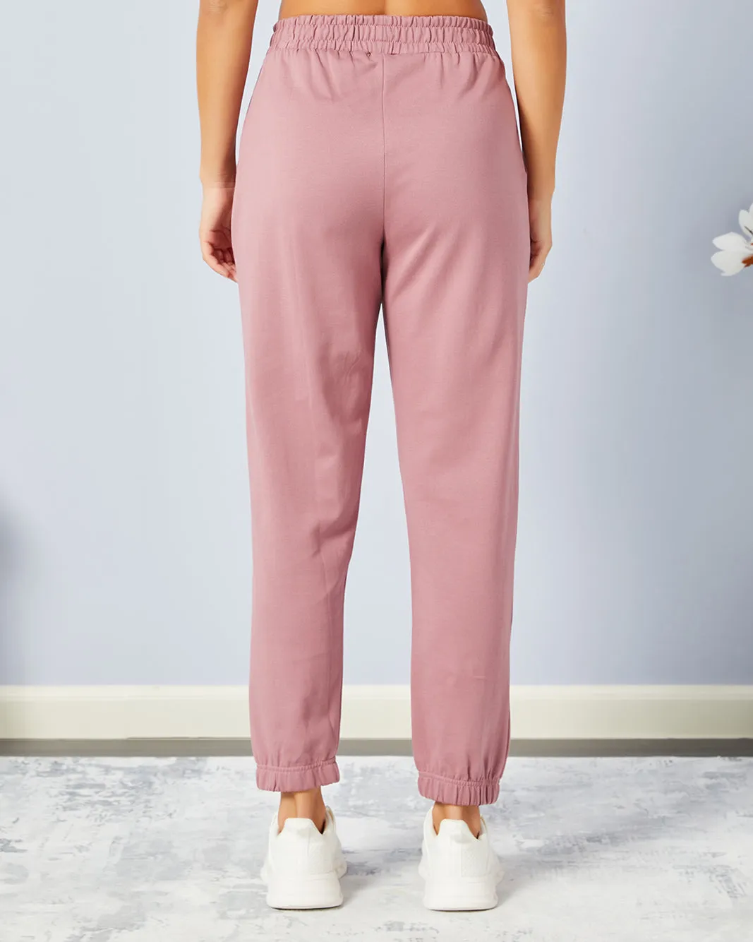 Women Pink Embellished Active Pants sold by Redtag product image thumbnail 3