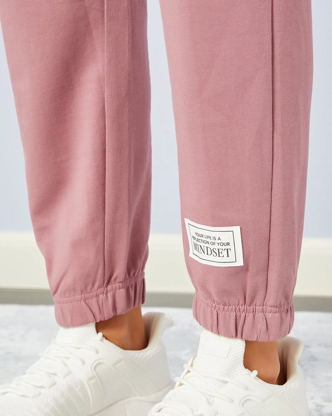 Women Pink Embellished Active Pants sold by Redtag product image thumbnail 5