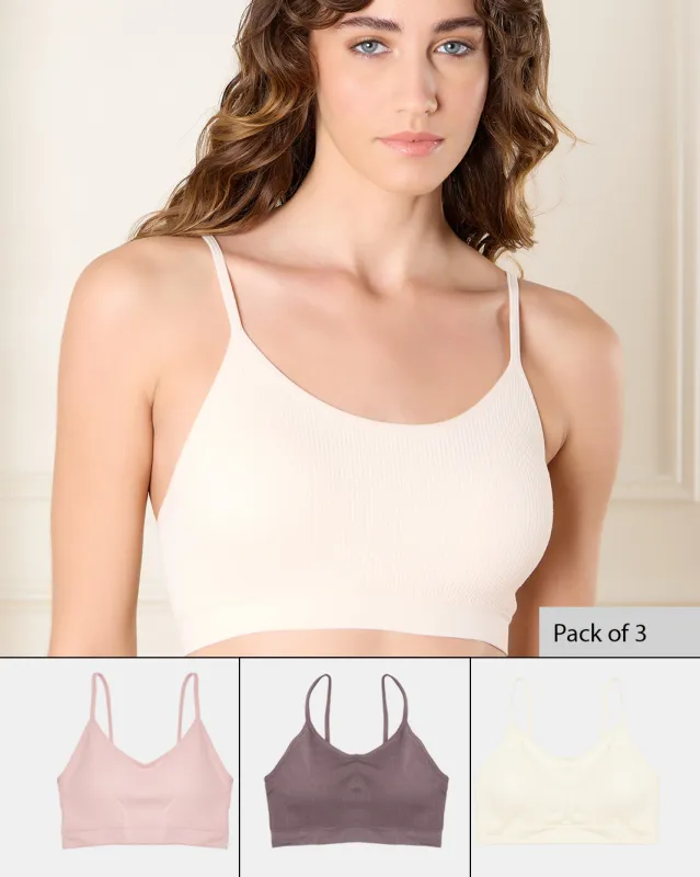 Women Assorted Comfort Bra Set (Pack of 3) sold by Redtag