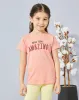 Girls Pink Printed Casual T-shirt sold by Redtag