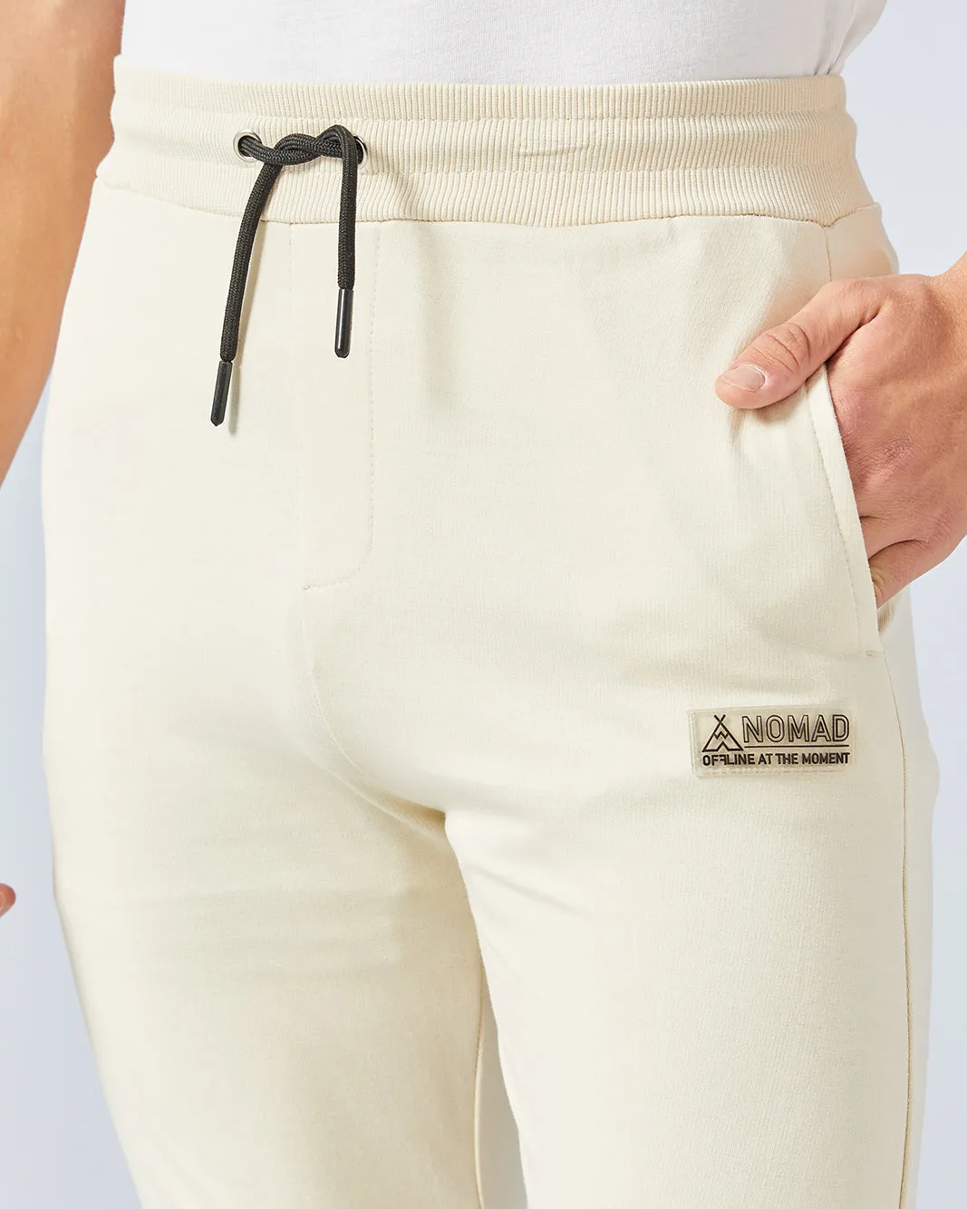 Senior Boys Beige Basic Track Pants sold by Redtag product image thumbnail 4