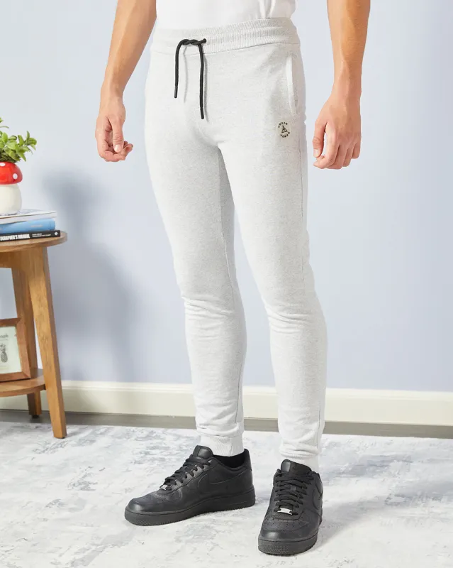 Senior Boys Grey Basic Track Pants sold by Redtag