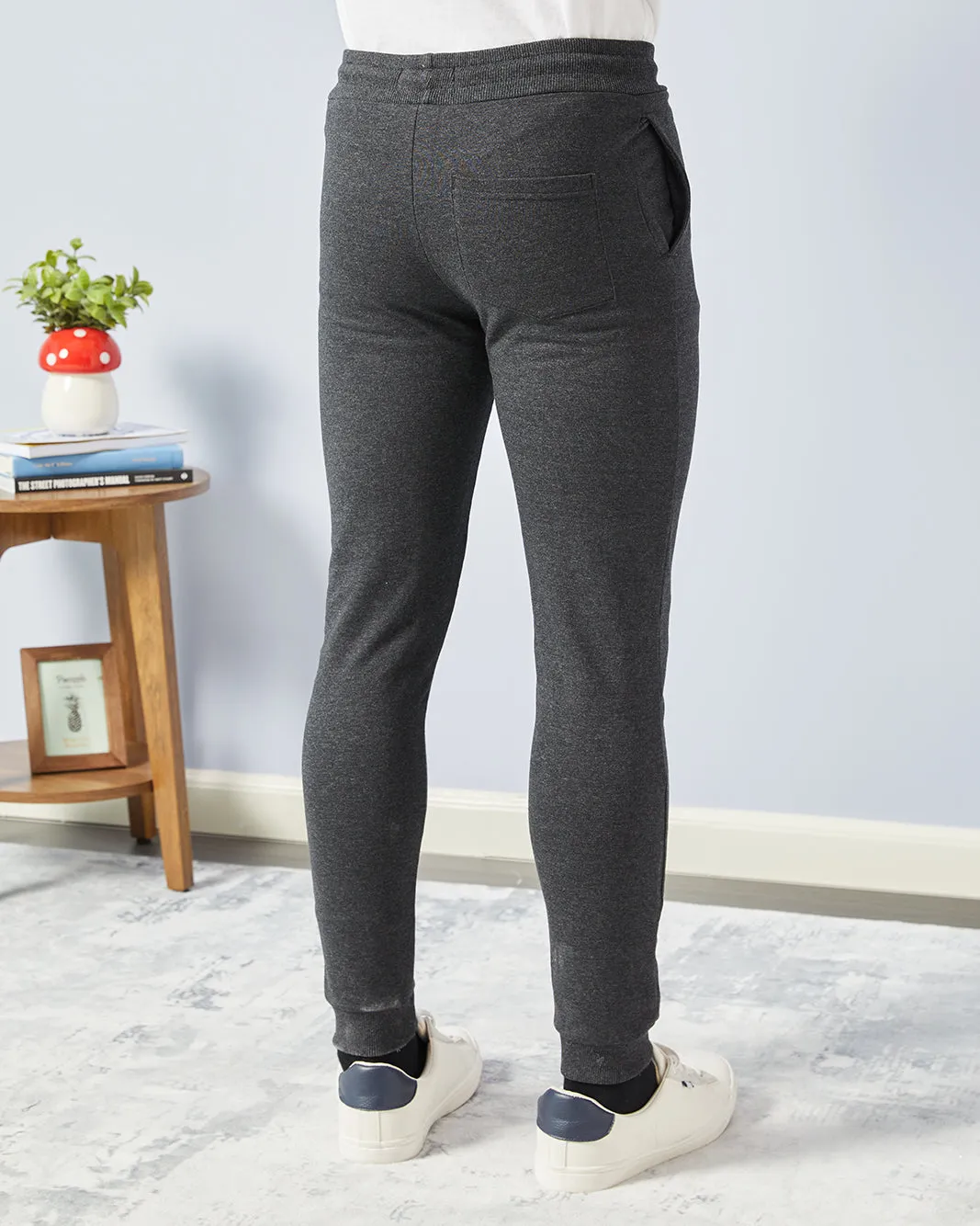 Senior Boys Charcoal Basic Track Pants sold by Redtag product image thumbnail 3