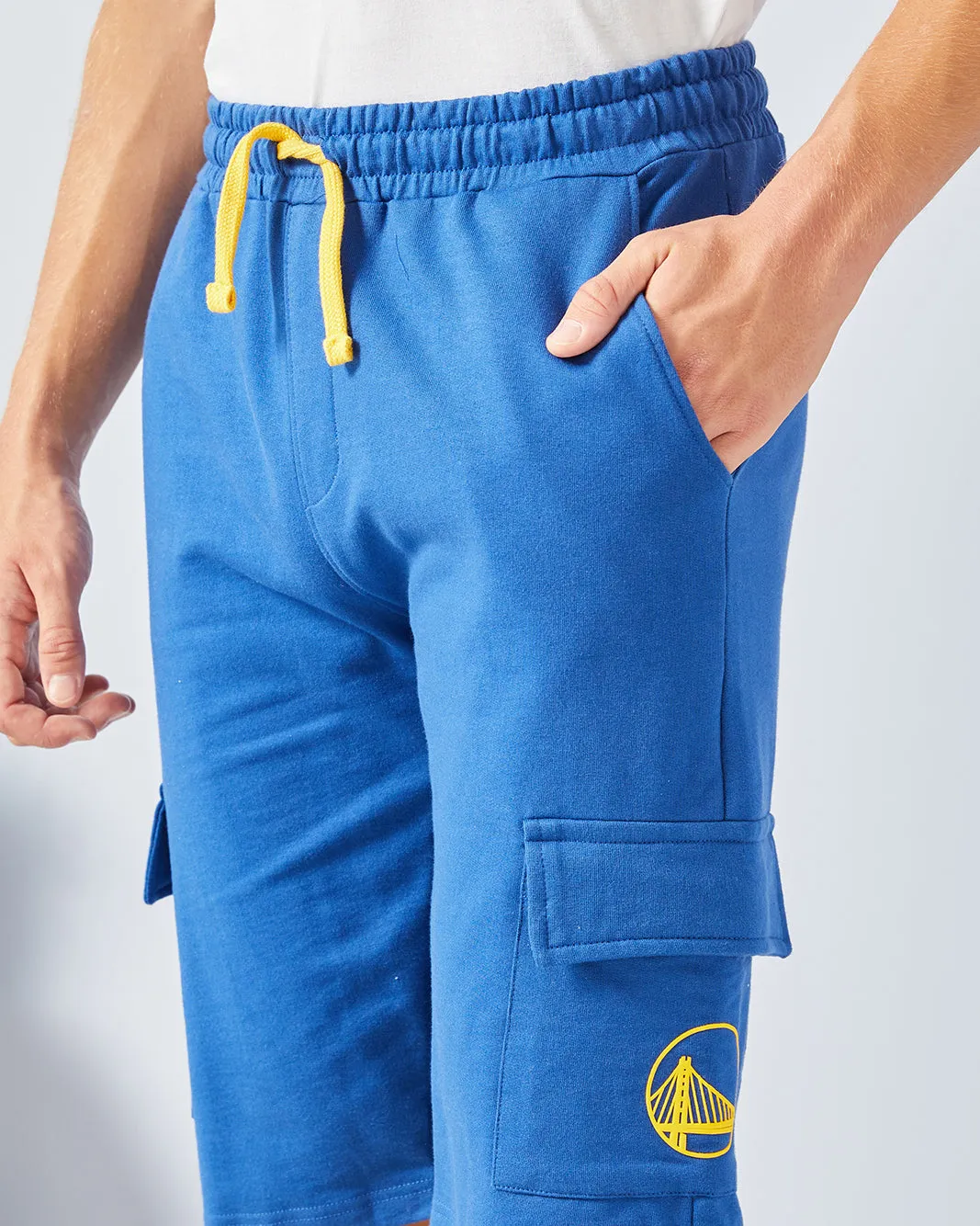 Senior Boys Blue Pull-on Shorts sold by Redtag product image thumbnail 4