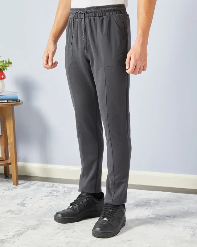 Senior Boys Grey Track Pants sold by Redtag