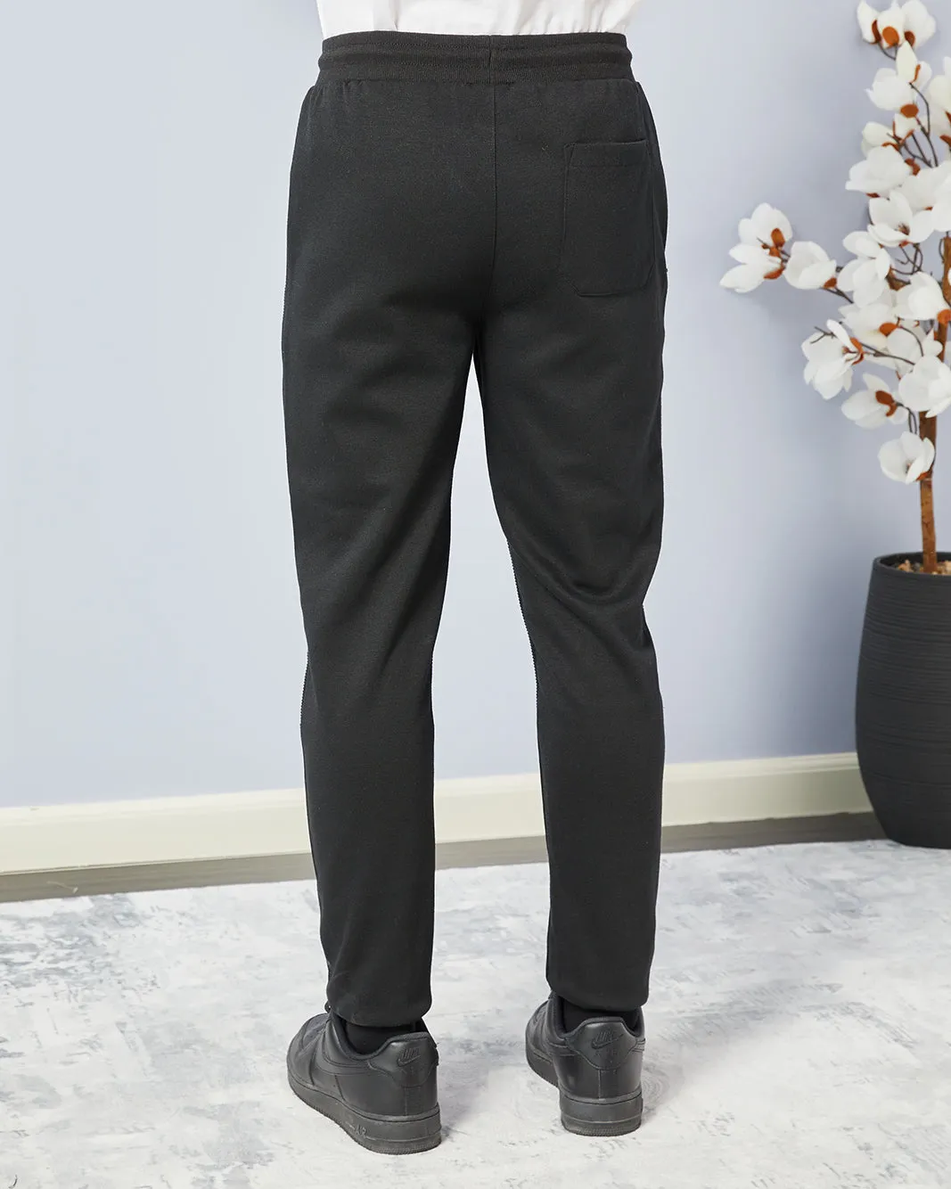 Senior Boys Black Track Pants sold by Redtag product image thumbnail 3