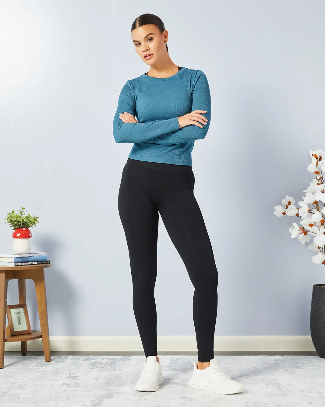 Women Blue Active T-Shirt sold by Redtag product image thumbnail 2