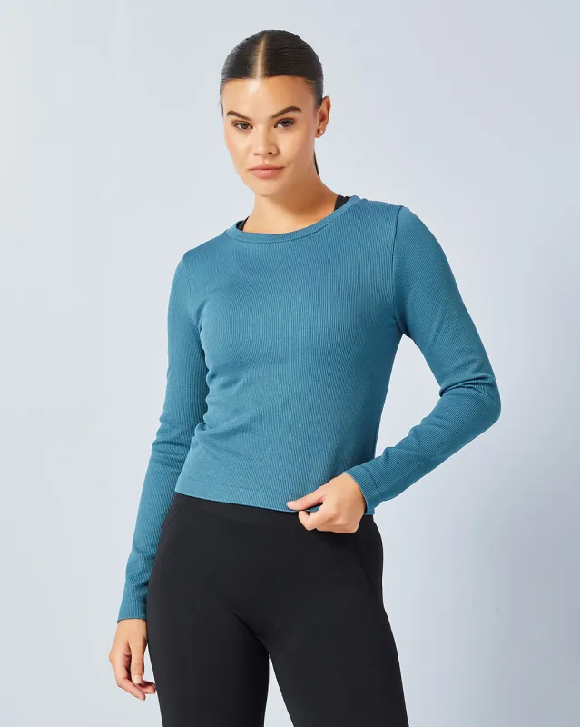 Women Blue Active T-Shirt sold by Redtag