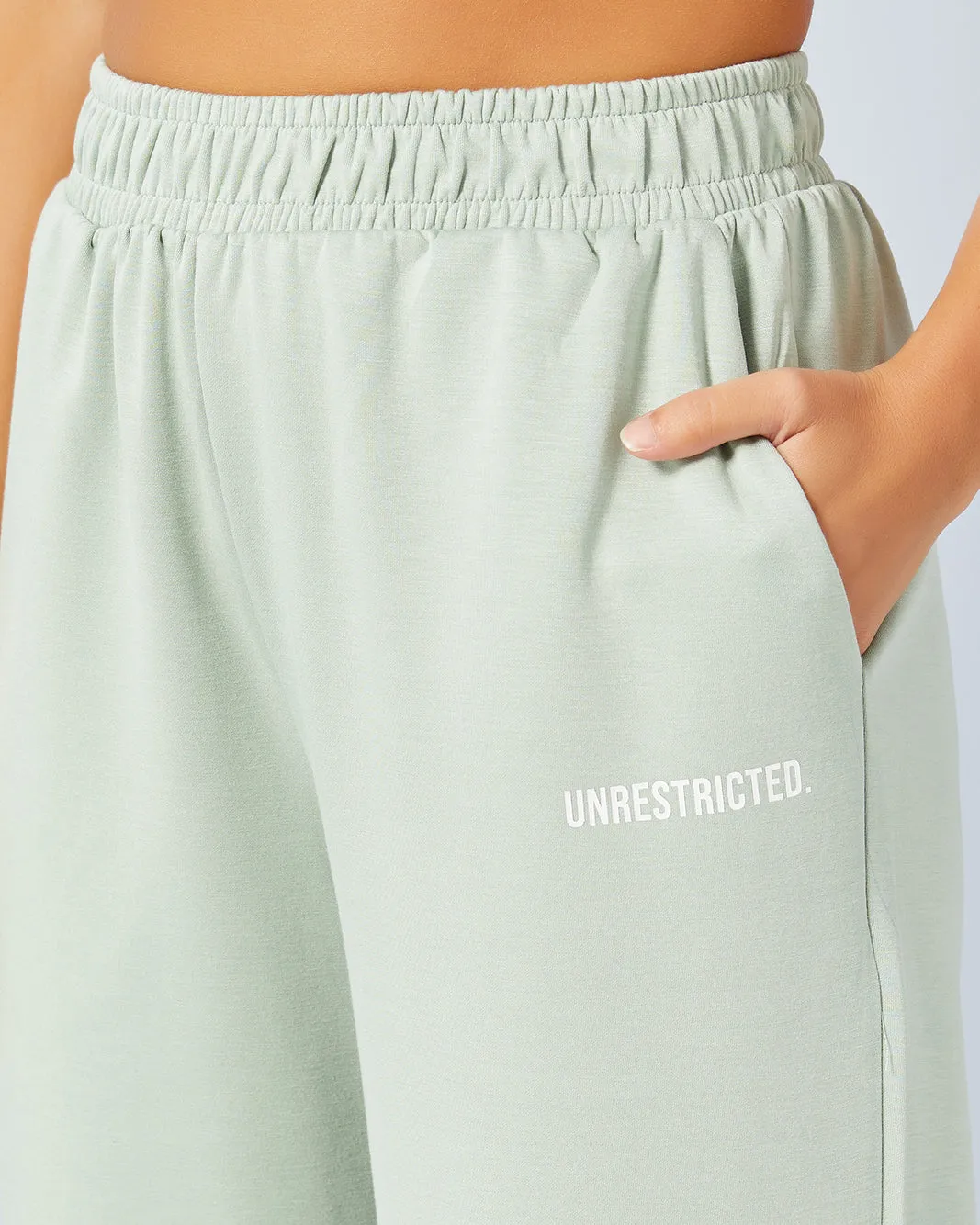 Woman Green Wide Leg Active T-Shirt sold by Redtag product image thumbnail 4