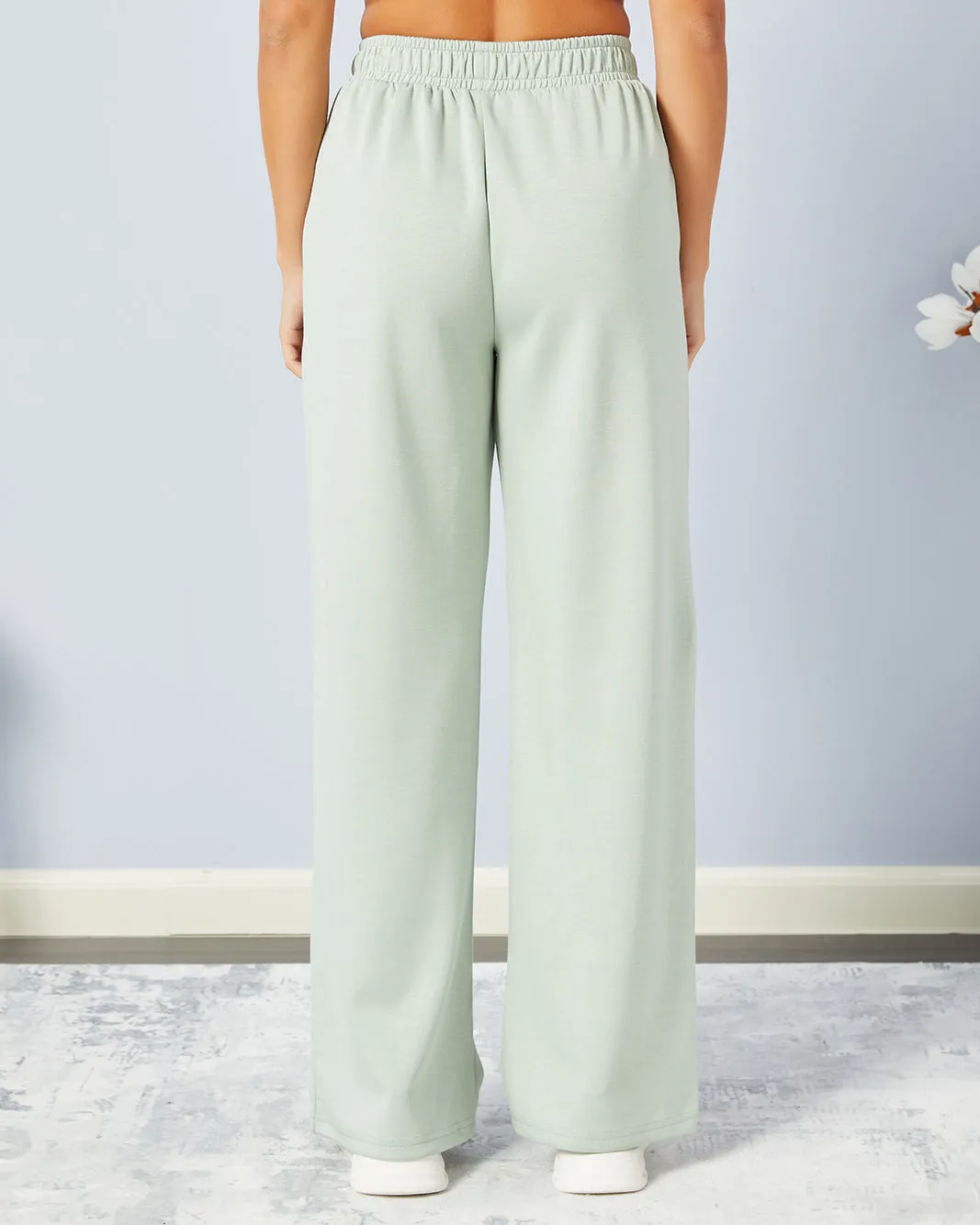 Woman Green Wide Leg Active T-Shirt sold by Redtag product image thumbnail 3