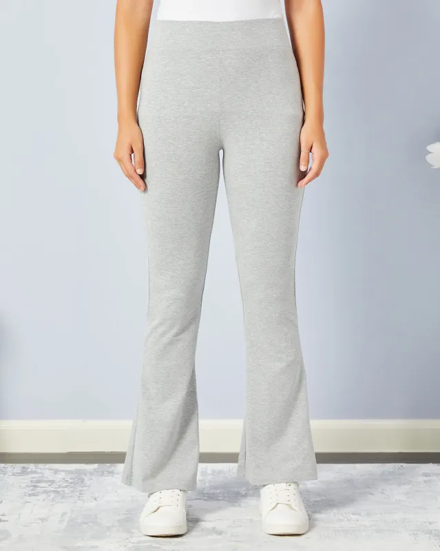 Women Grey Wide Leg Legging sold by Redtag