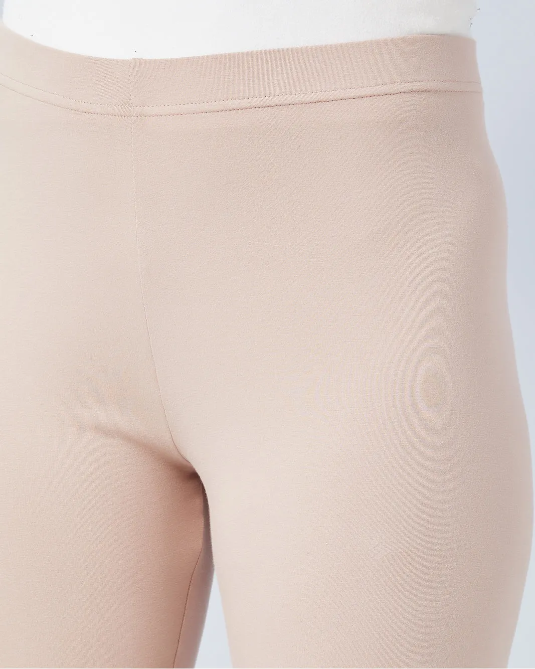 Women Beige Full Length Legging sold by Redtag product image thumbnail 4