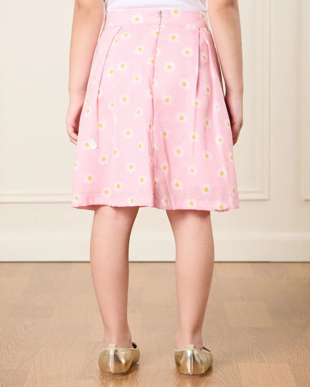 Girls Pink Printed Skirt sold by Redtag product image thumbnail 3