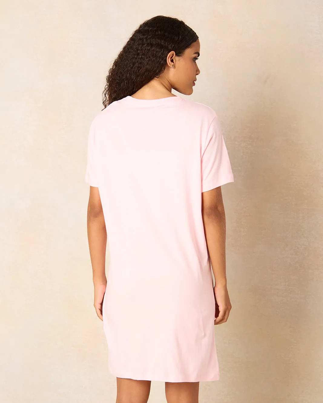 Women Pink Printed Nightshirt sold by Redtag product image thumbnail 3