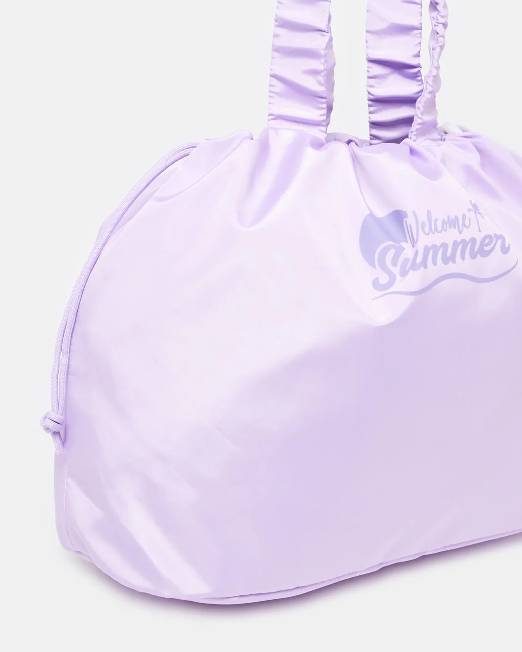 Women Purple Summer Beach Bag sold by Redtag product image thumbnail 3