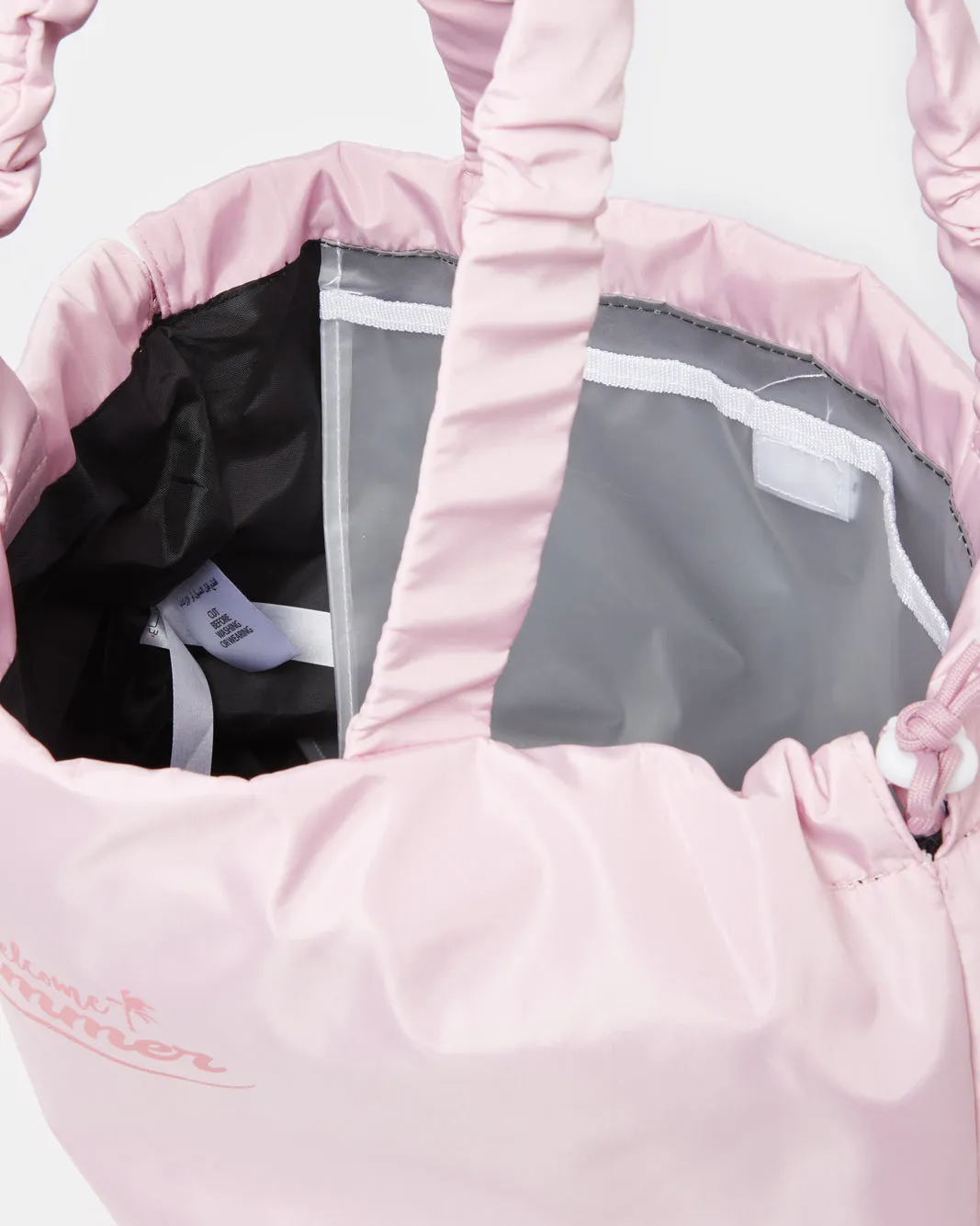 Women Pink Summer Beach Bag sold by Redtag product image thumbnail 4