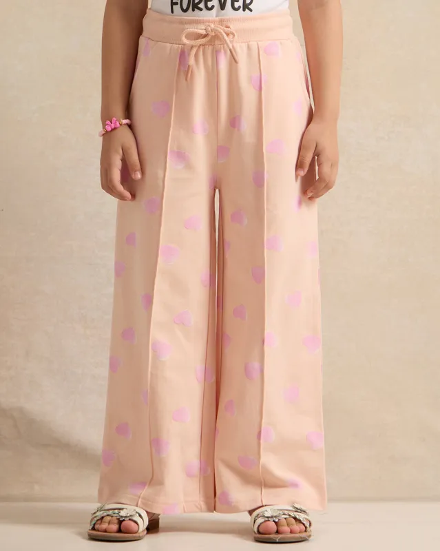 Girls Pink Wide Leg Active Pants sold by Redtag