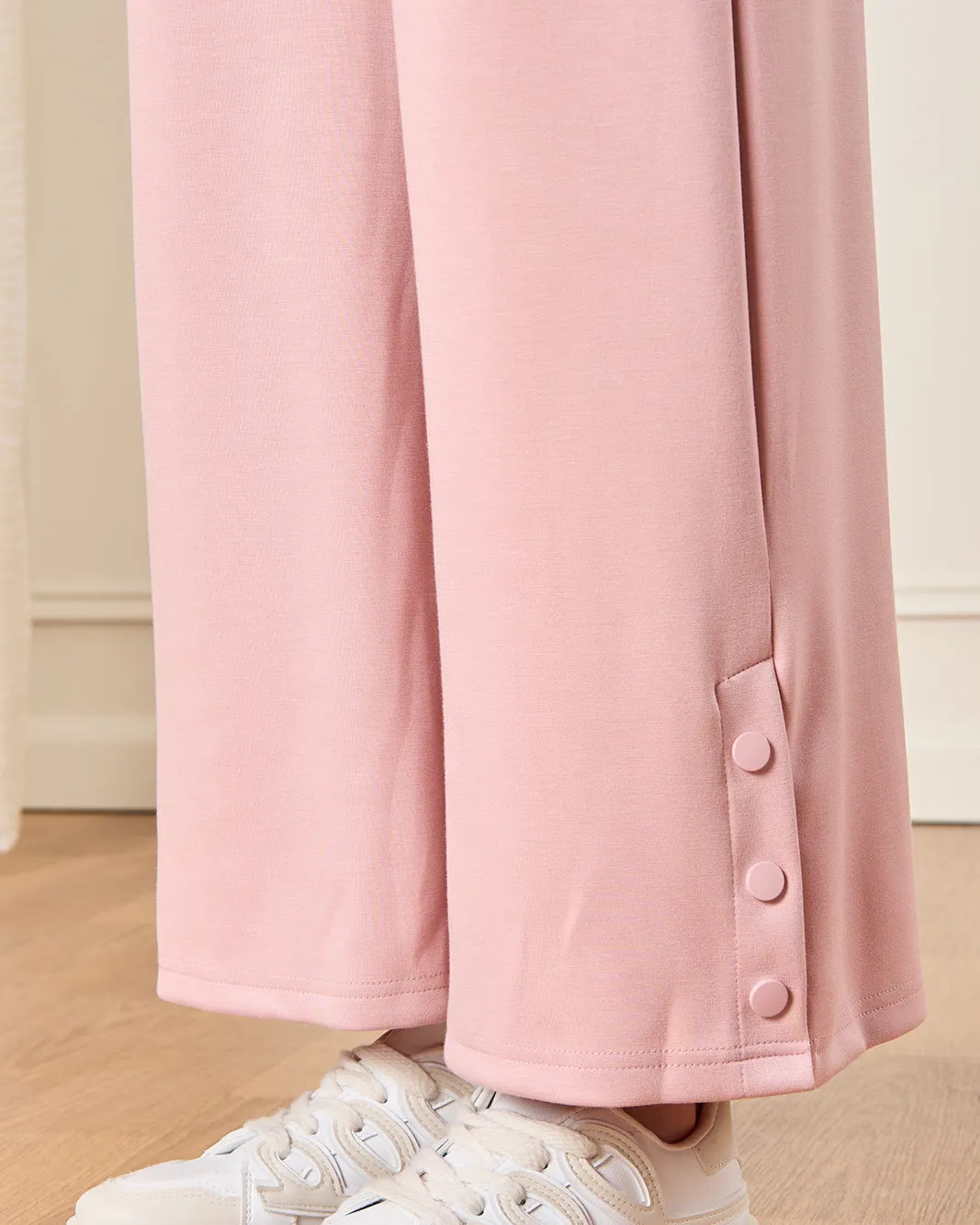 Senior Girls Pink Printed Wide Leg Pants sold by Redtag product image thumbnail 5