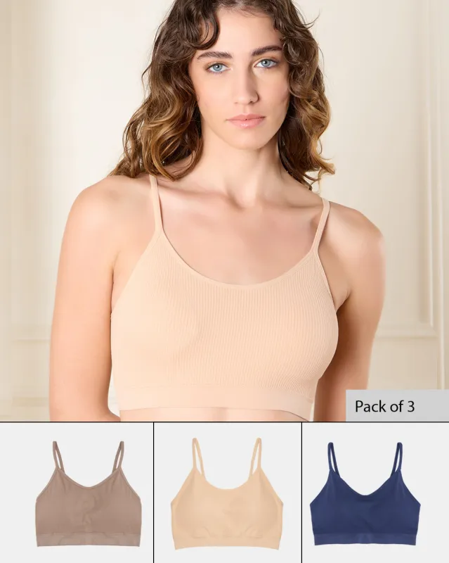 Women Assorted Comfort Bra Set (Pack of 3) sold by Redtag