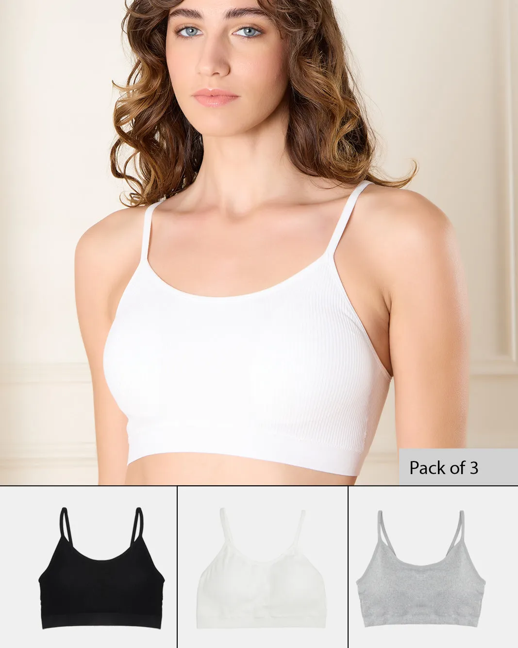 Women Assorted Comfort Bra Set (Pack of 3) sold by Redtag