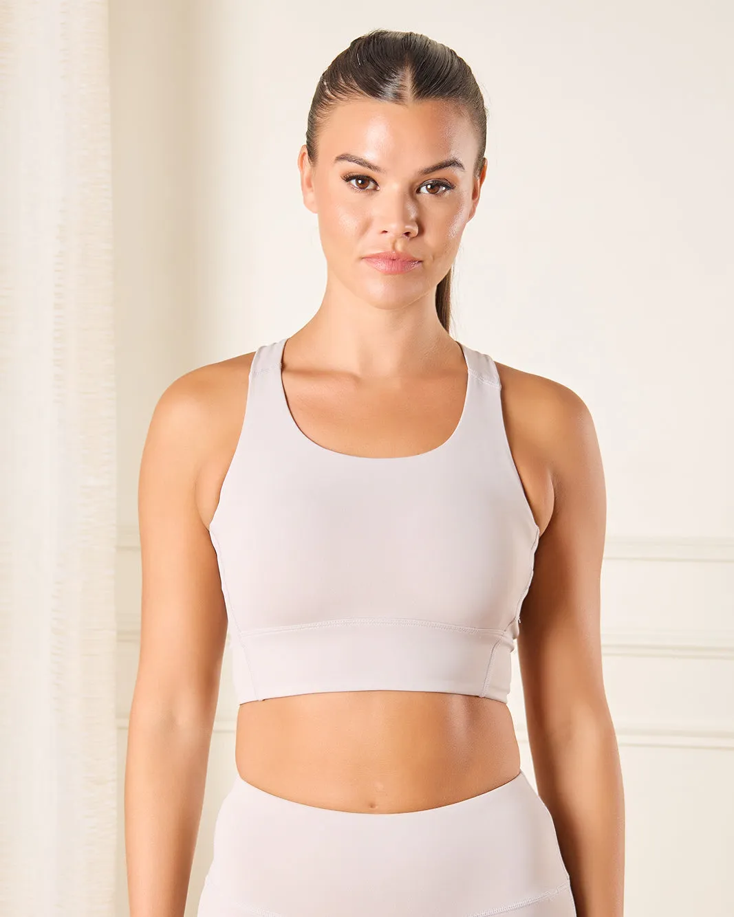 Women Beige Active Bra sold by Redtag
