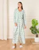 Women White All-Over Printed Nightgown sold by Redtag