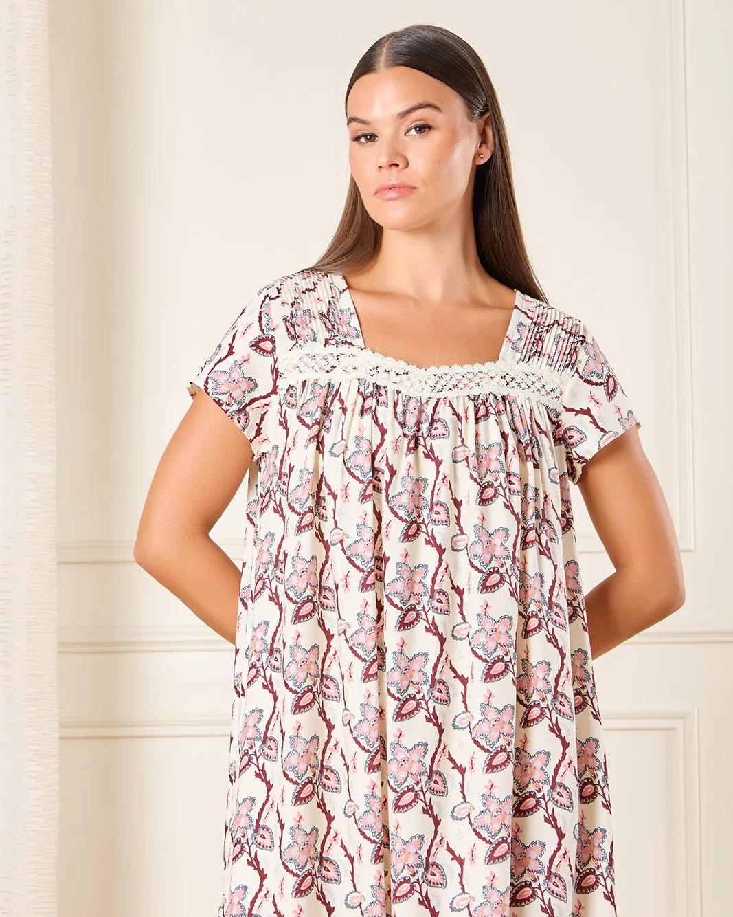 Women Multicolour Floral Print Nightgown sold by Redtag product image thumbnail 2