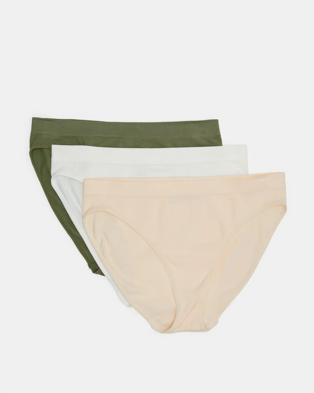 Women Assorted High-Leg Brief Set (Pack of 3) sold by Redtag product image thumbnail 5