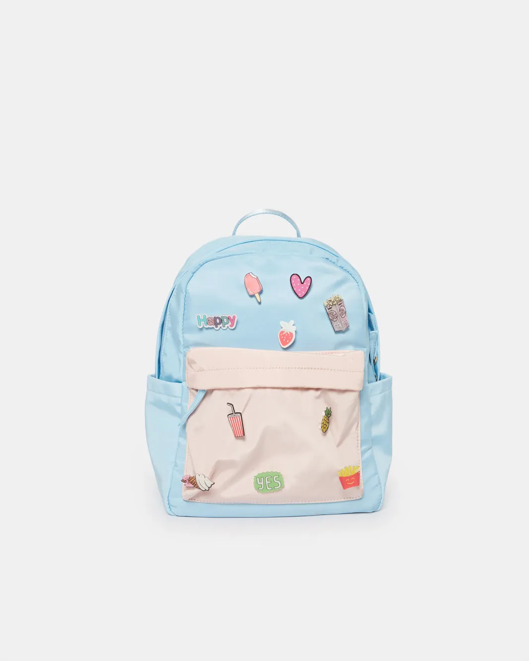 Girls Blue Embellished Backpack sold by Redtag