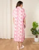 Women White And Red Printed Nightgown sold by Redtag