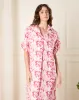 Women White And Red Printed Nightgown sold by Redtag