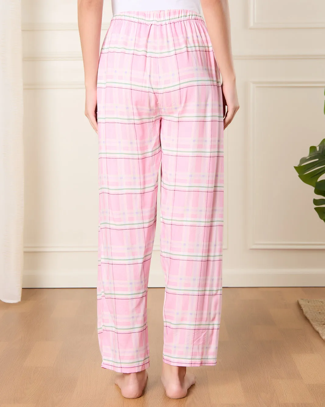 Women Pink And Apricot Pyjama Bottom Set (Pack Of 2) sold by Redtag product image thumbnail 4