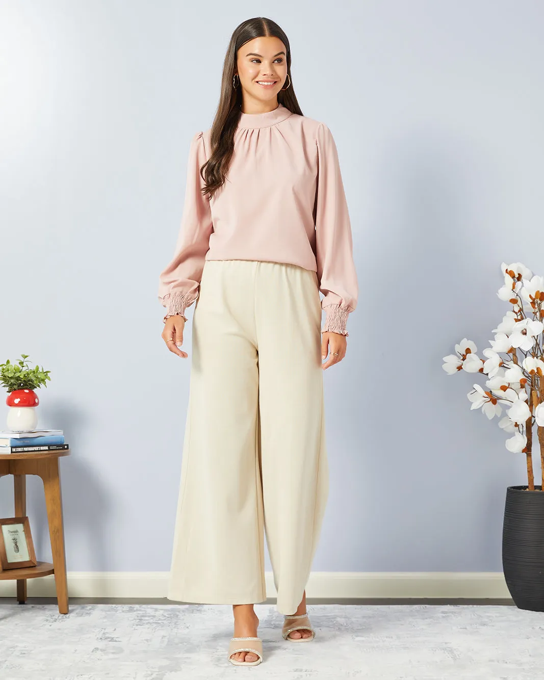 Women Pink Solid Casual Top sold by Redtag product image thumbnail 2