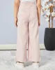 Girls Pink Solid Wide Leg Pants sold by Redtag