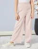 Girls Pink Solid Wide Leg Pants sold by Redtag