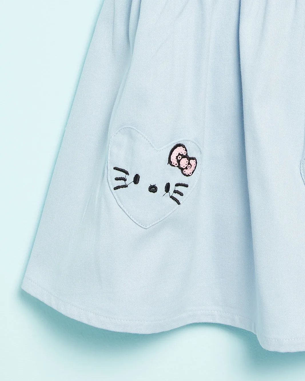 Infant Girls Blue Hello Kitty Print T-Shirt With Dress (2 Piece) sold by Redtag product image thumbnail 3