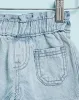 Infant Girls Blue Denim Pull On Shorts With Patch Pocket sold by Redtag