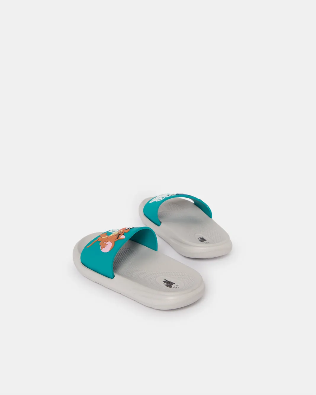 Boys Grey And Teal Tom And Jerry Slide sold by Redtag product image thumbnail 4