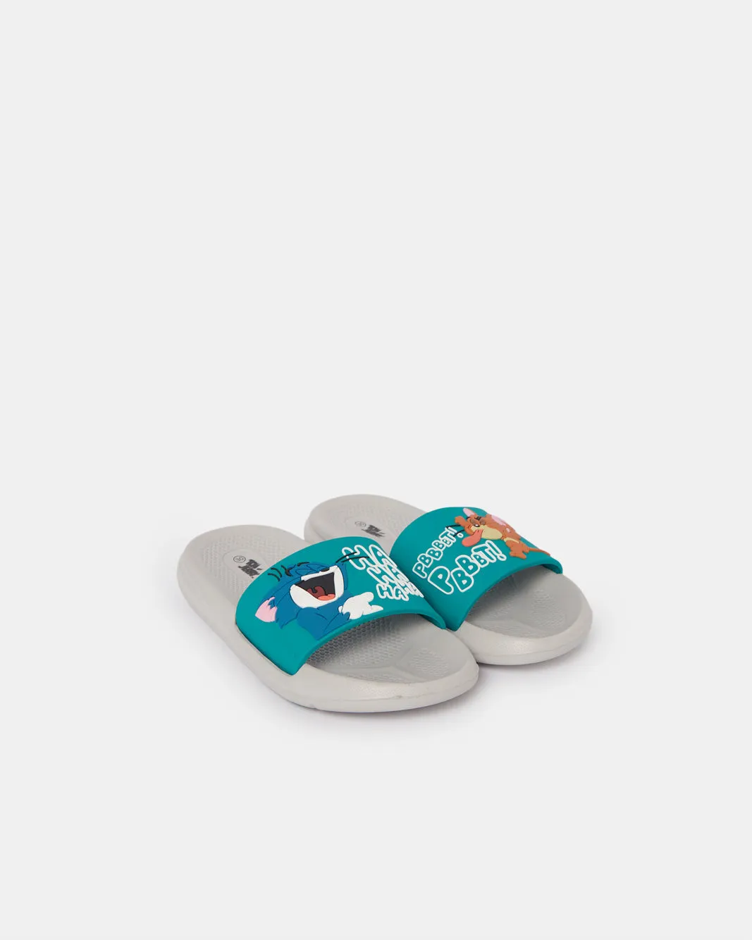 Boys Grey And Teal Tom And Jerry Slide sold by Redtag product image thumbnail 2