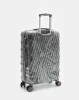 Grey Textured Trolley Luggage Trolley (28 Inch) sold by Redtag