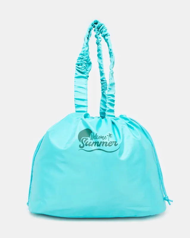 Women Mint Summer Beach Bag sold by Redtag