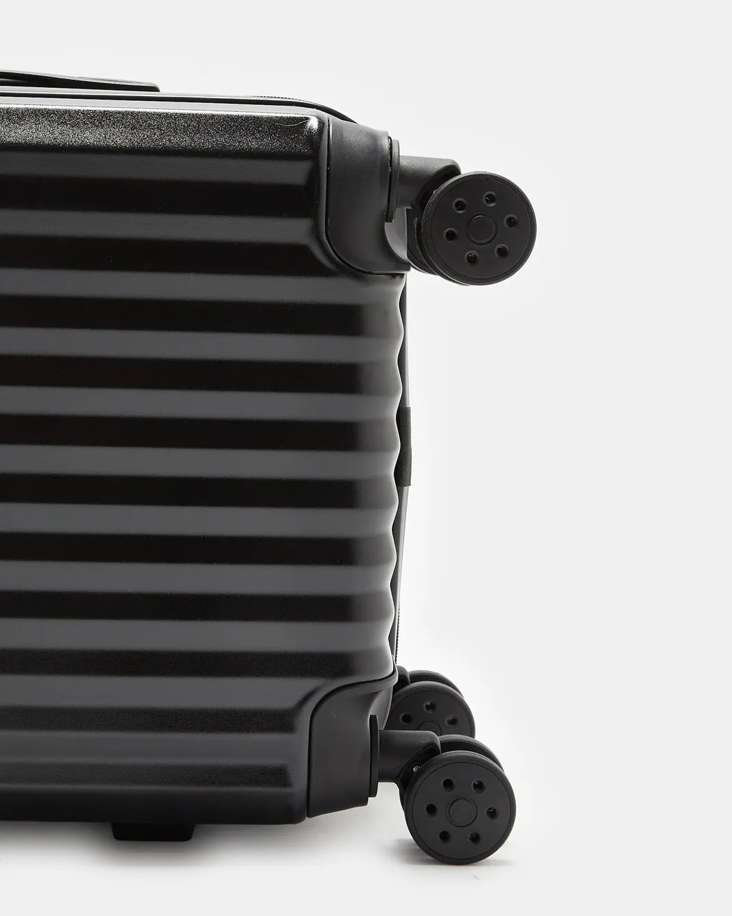 Black Textured Trolley Luggage (20 Inch) sold by Redtag product image thumbnail 4