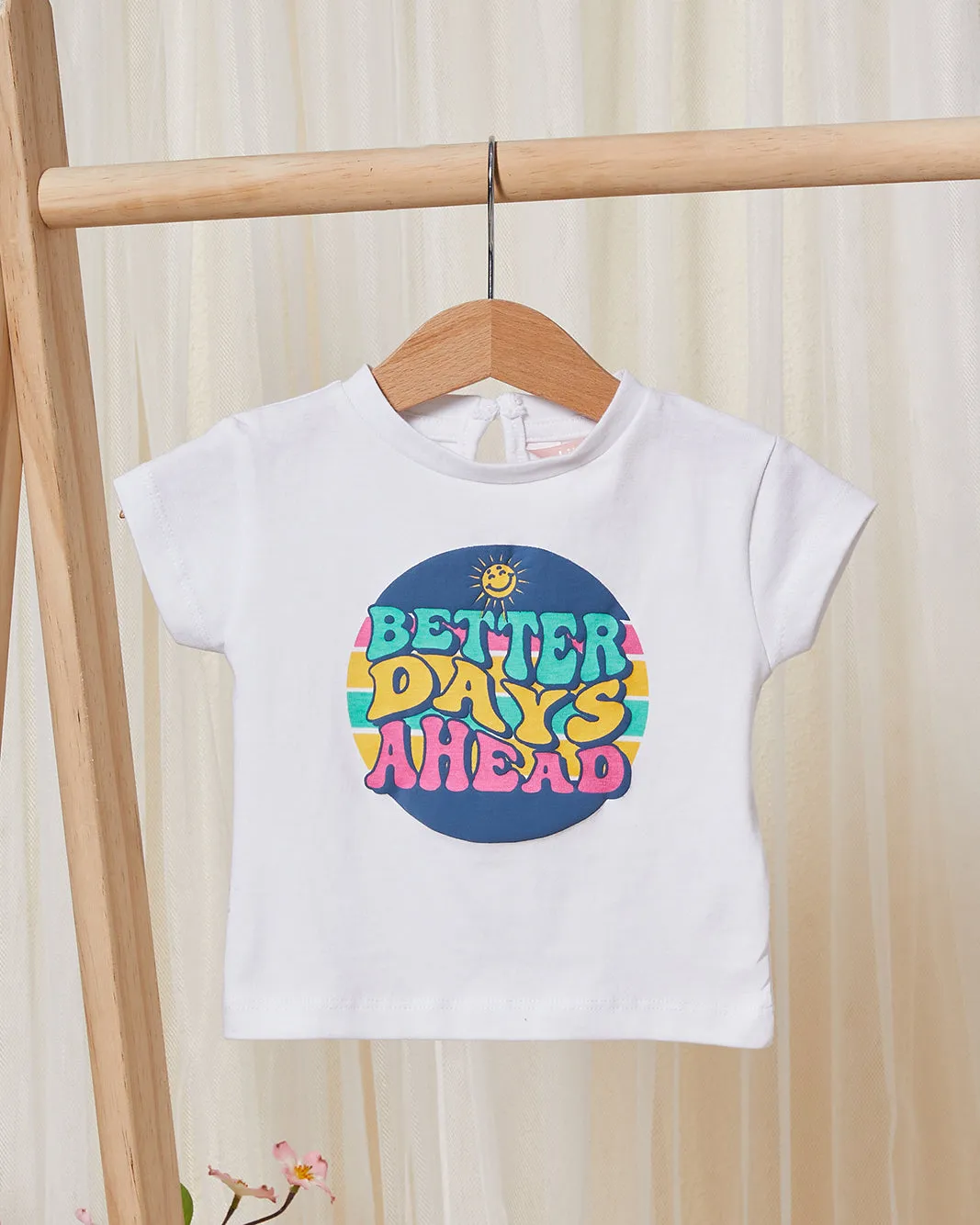 Infant Girls White Print Pyjama Set (2 Piece) sold by Redtag product image thumbnail 2