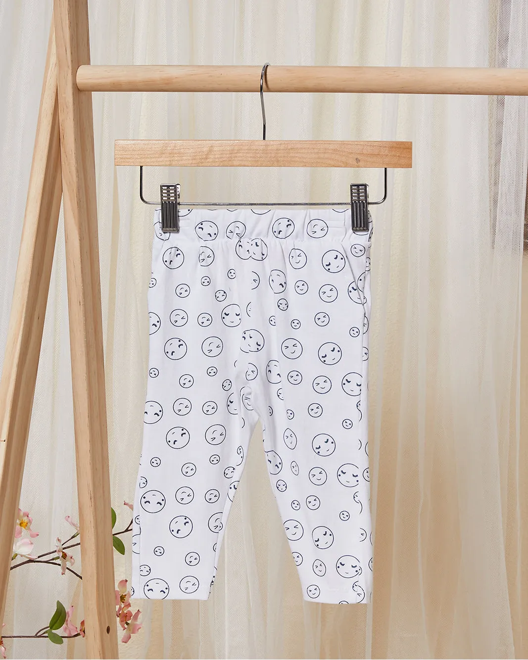 Infant Girls White Print Pyjama Set (2 Piece) sold by Redtag product image thumbnail 3